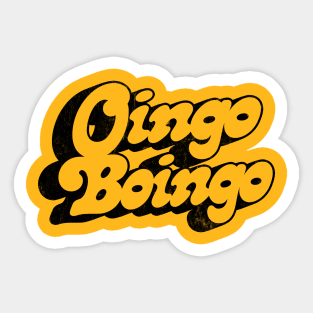 Oingo Boingo \/\/\ Sticker